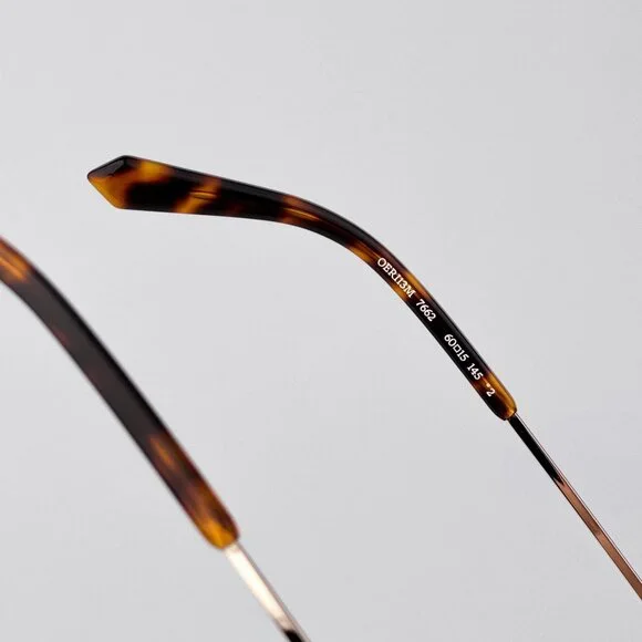 Off-White MIAMI Women Sunglasses Gold Camel Oval OERI13M MIAMI 7662 Off-White OERI13M MIAMI 7662 Gold/Camel 60-15-145 Sunglasses  main image 4